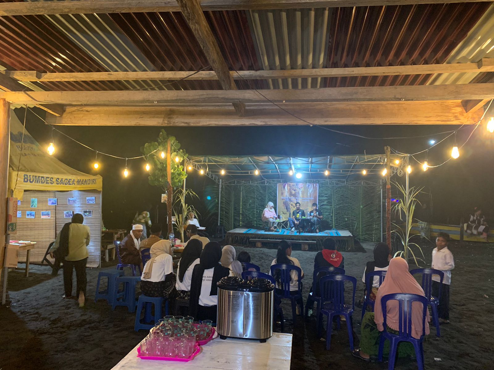 Diskusi jurnalis warga Sagea