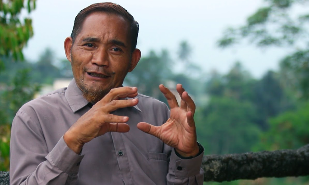 Didin Sadilah, warga Kalapanunggal, salah satu pendiri Cikal Foundation