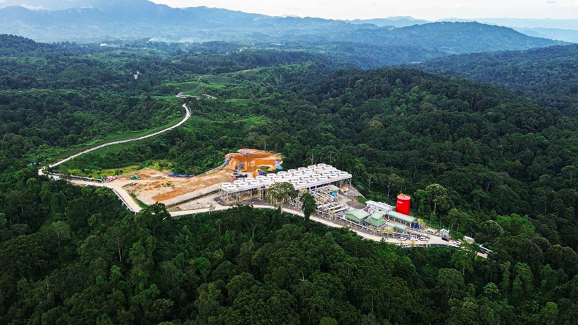 Proyek Panas Bumi di Taman Nasional Halimun Salak. (Foto: Rangga)