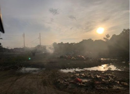 TPS di ujung Desa Lelilef Sawai. Foto: Sitti Anisa Ode Minggu