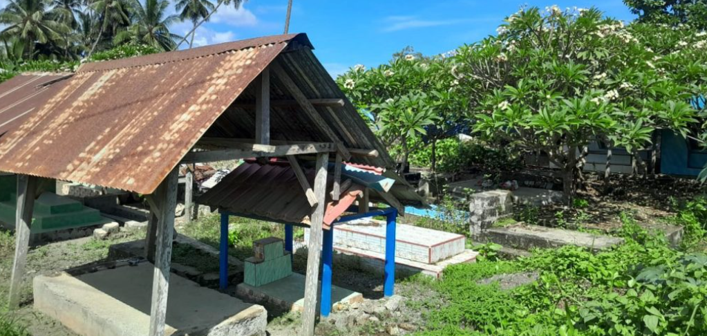 Taman Pemakaman Umum (TPU) milik Desa Gemaf yang kini tak-bisa menampung pemakaman jenazah warga yang meninggal,foto M Ichi