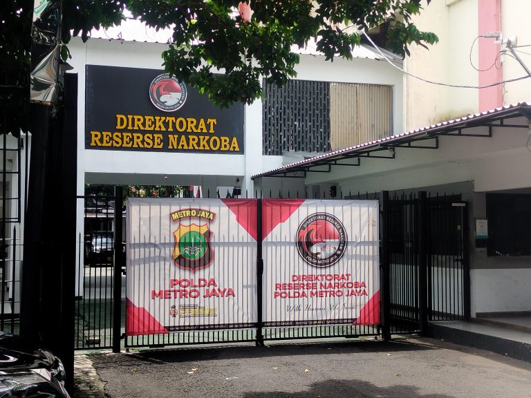 Direktorat Reserse Narkoba Polda Metro Jaya. Foto: Koreksi
