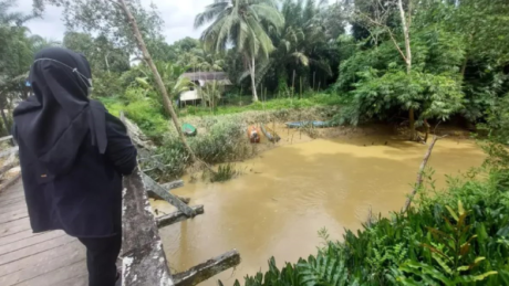 Kondisi sungai Pemaluan 